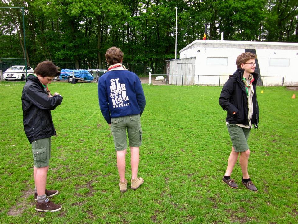 Sint-Martinus den XIIde - Frisbee Initiatie 2013